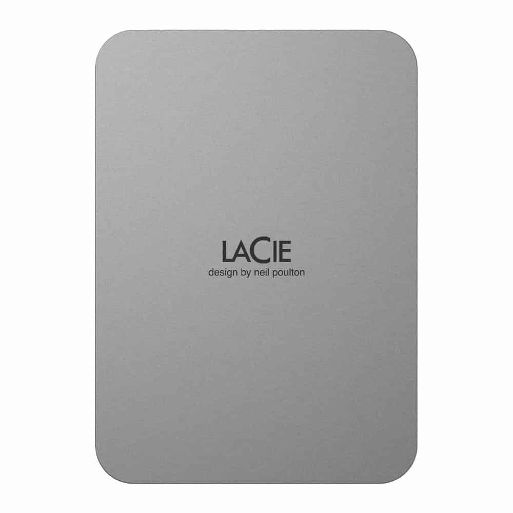 (image for) LaCie 4TB Mobile Drive External Portable USB3.2 USB-C/A